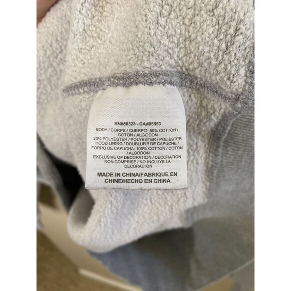 Nike University Of Dubuque Spartans Gray Pullover Hoodie Large Sweatshirt - Picture 4 of 7